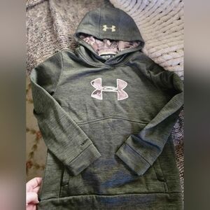 Under Armour Hoodie with Logo Sz Youth Med